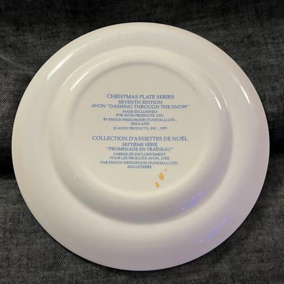 1979 AVON Noel/Christmas collector plate - Picture 3 of 3